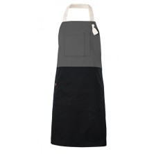 DELANTAL CON PETO BICOLOR VELILLA 404210B