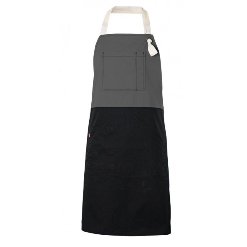 Delantal con peto bicolor velilla 404210b