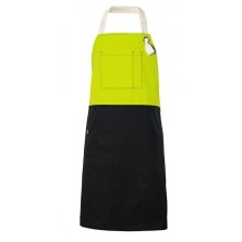 DELANTAL CON PETO BICOLOR VELILLA 404210B