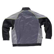 cazadora workteam wf5851 en azulina/gris claro/marino