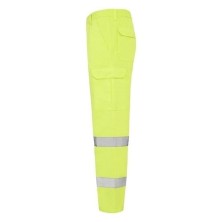 pantalón a.v. roly alfa 9309 en amarillo fluor