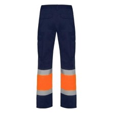 pantalón a.v. roly naos 9300 en marino/naranja fluor
