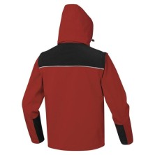 chaqueta delta plus orsa en rojo/negro