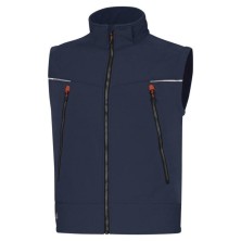 chaqueta delta plus orsa en azul marino/naranja