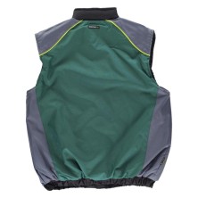 chaleco workteam wf5853 en azulina/gris claro/marino