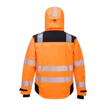 chubasquero a.v. portwest pw360 extreme en naranja/negro
