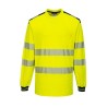 Camiseta m/l a.v. portwest t185