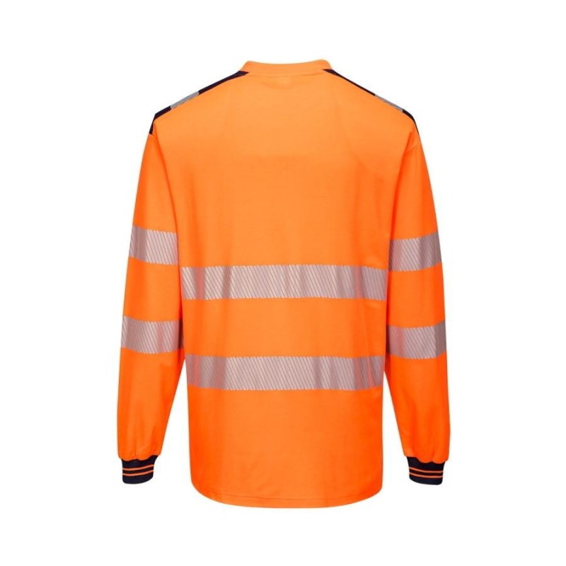 Camiseta m/l a.v. portwest t185