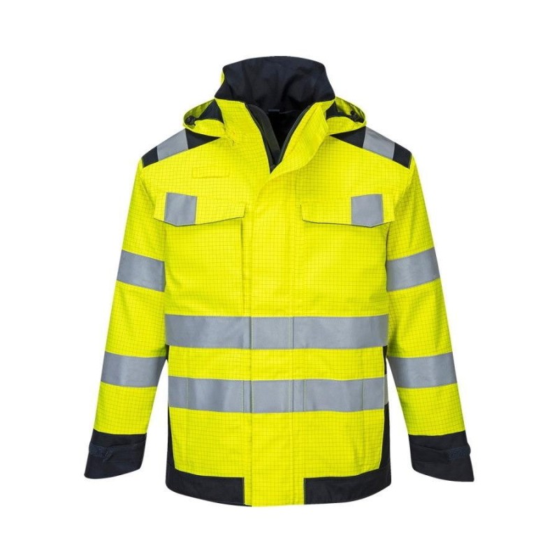 Chaqueta modaflame rain portwest mv70