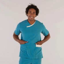 blusa garys german 617600 en verde agua