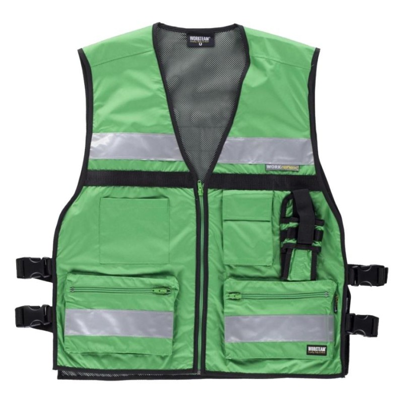 Chaleco alta visibilidad workteam c3601