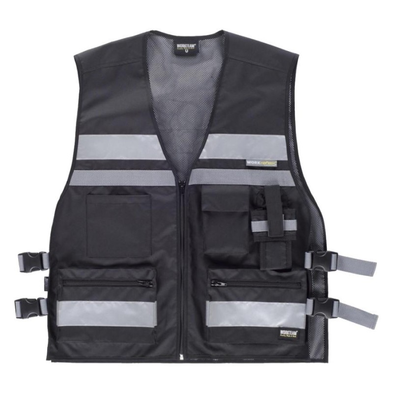 Chaleco alta visibilidad workteam c3601