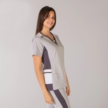 blusa mujer garys leticia 662400 en gris marengo