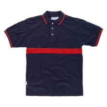 polo workteam c3850 en marino/rojo a.v.