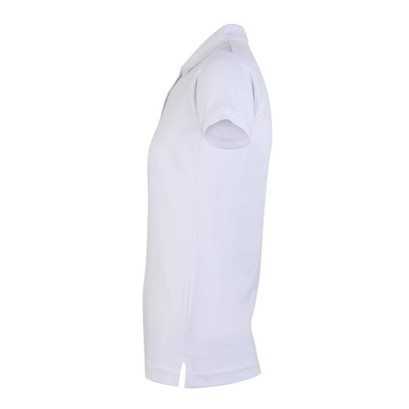 Polo m/c mujer mukua nobby mk214wv blanco