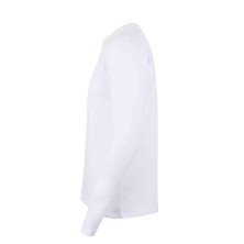 camiseta m/l mukua paradise mk156wv blanca en blanco