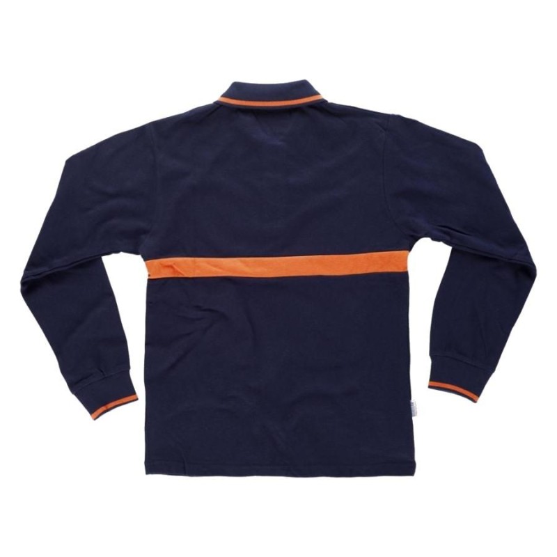 Polo manga larga combi workteam c3852
