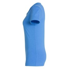 camiseta mujer m/c clique carolina 029317 en azul polar