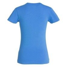 camiseta mujer m/c clique carolina 029317 en azul polar