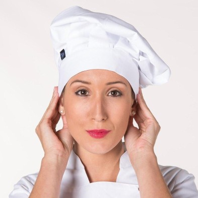 GORRO DE COCINERO BLANCO GARYS 445V00