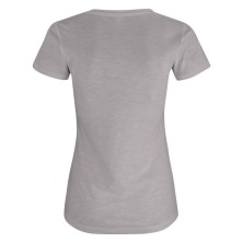 camiseta mujer clique slub-t 029353 en gris