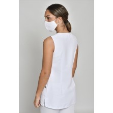 casaca sin mangas dyneke 8269 en blanco