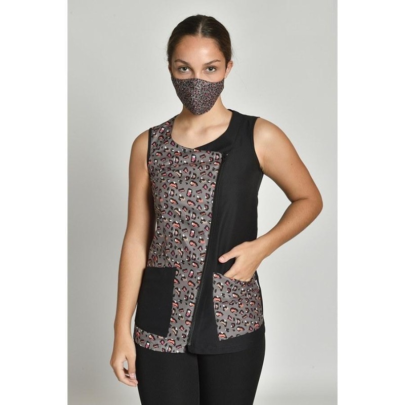 Casaca microfibra dyneke huellas 8035571