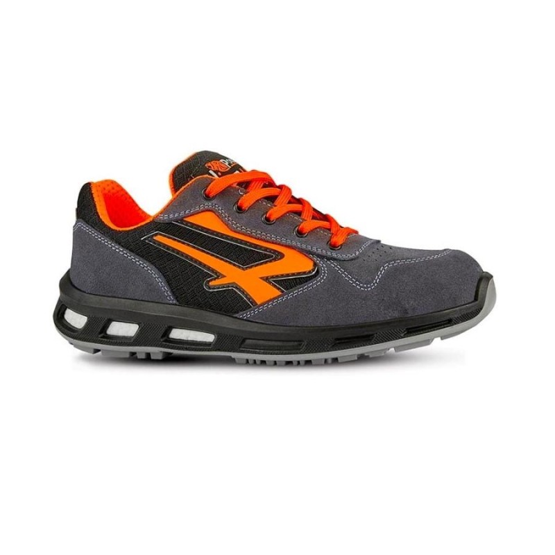 Zapatilla u-power orange s1p