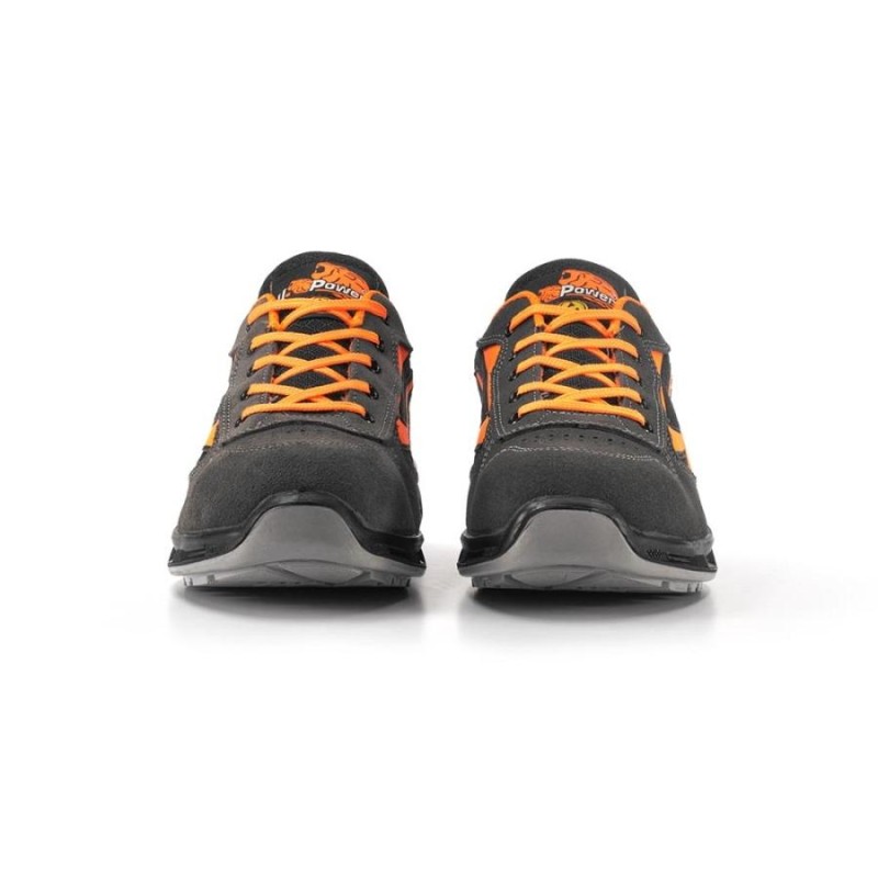 Zapatilla u-power orange s1p
