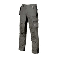 pantalon u-power race en gris piedra
