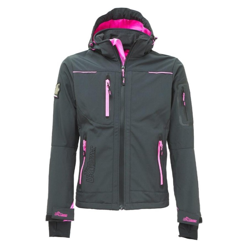 Chaqueta softshell mujer u-power space