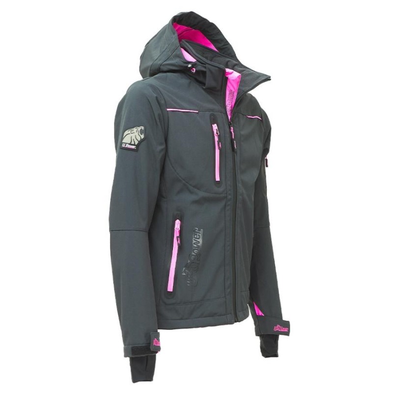 Chaqueta softshell mujer u-power space