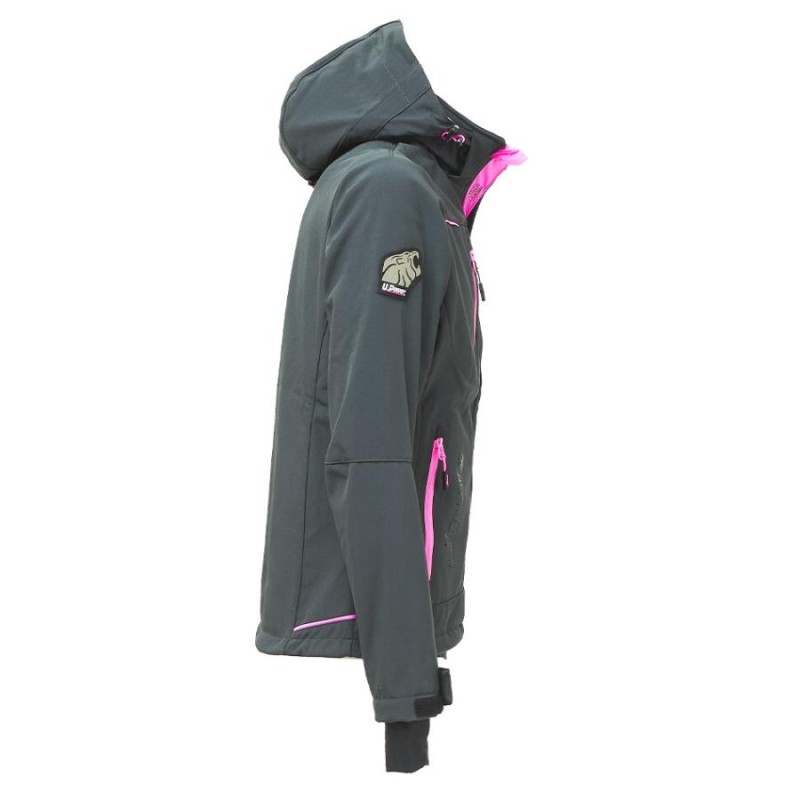 Chaqueta softshell mujer u-power space
