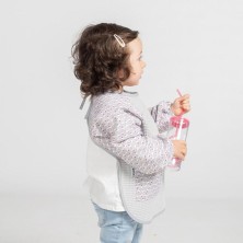 babi babero polluelo 310003 en gris perla