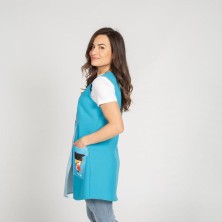 blusa mujer garys buho 600012 en turquesa