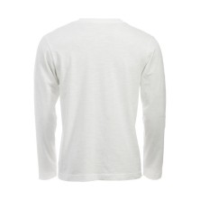 camiseta m/l clique orlando 029430 en blanco roto
