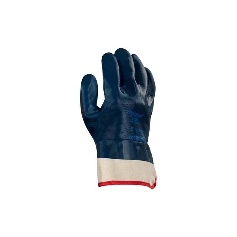 Guante ansell hycron 27805 azul