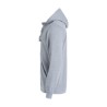 Chaqueta basica hoody clique 021034