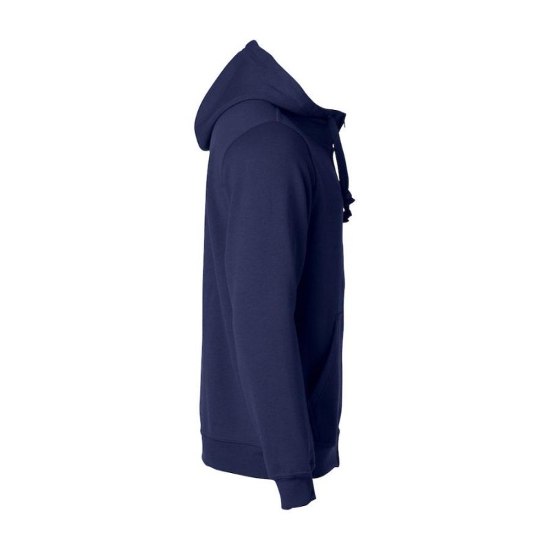 Chaqueta basica hoody clique 021034