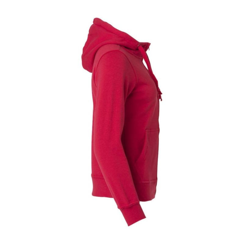 Chaqueta basica hoody mujer clique 021035