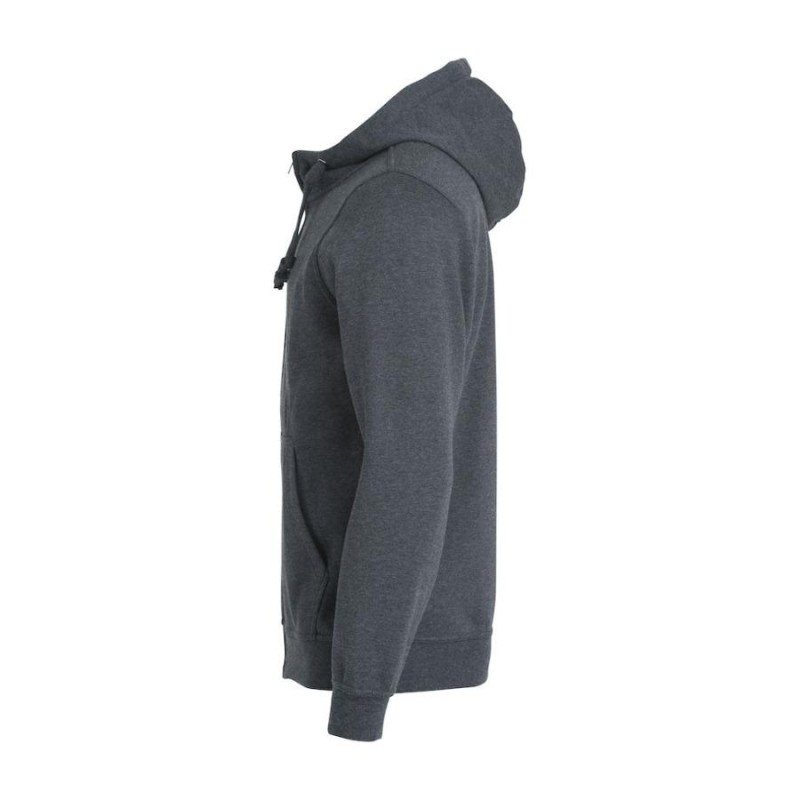 Chaqueta basica hoody clique 021034
