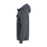Chaqueta basica hoody clique 021034