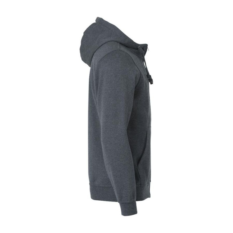 Chaqueta basica hoody clique 021034