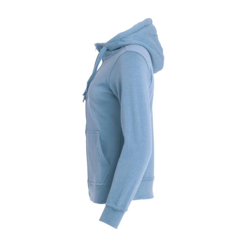 Chaqueta basica hoody mujer clique 021035