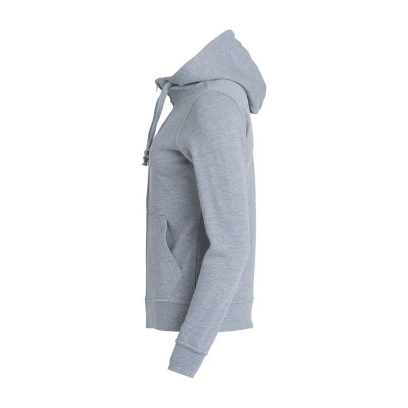 Chaqueta basica hoody mujer clique 021035