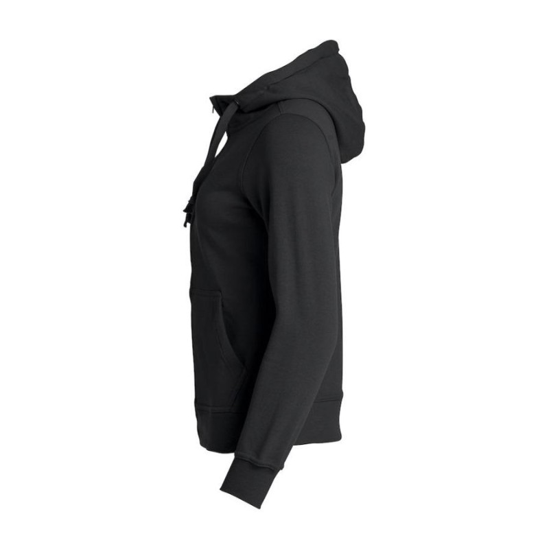 Chaqueta basica hoody mujer clique 021035
