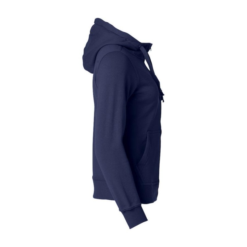 Chaqueta basica hoody mujer clique 021035