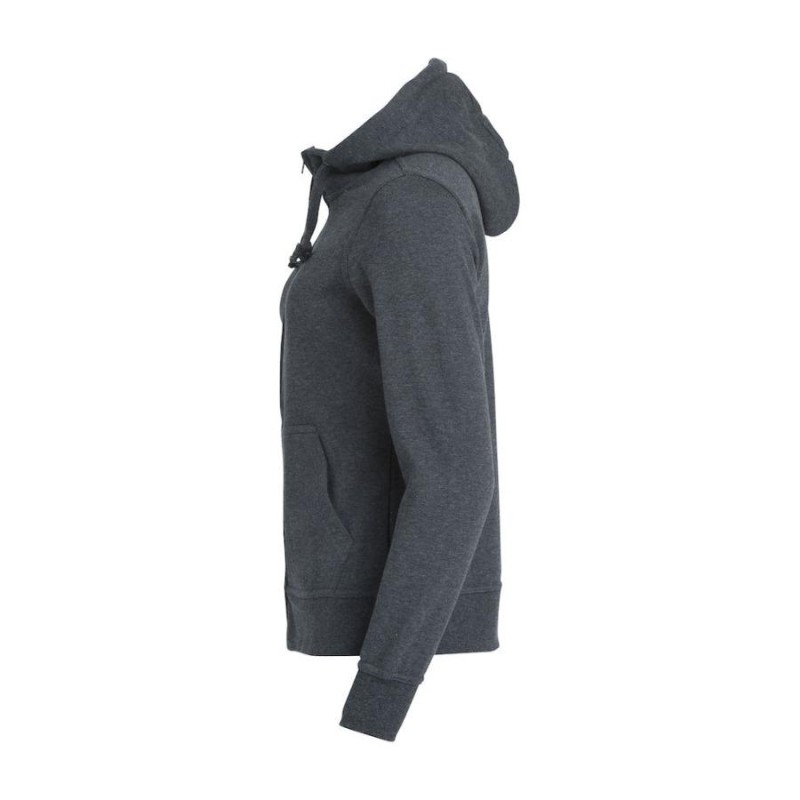 Chaqueta basica hoody mujer clique 021035