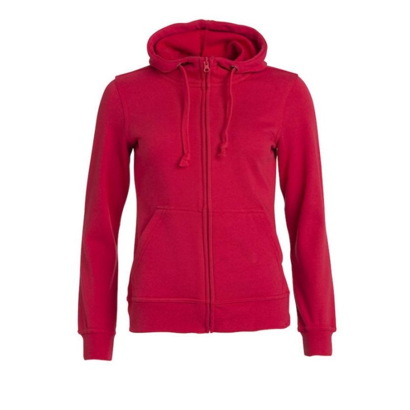 Chaqueta basica hoody mujer clique 021035