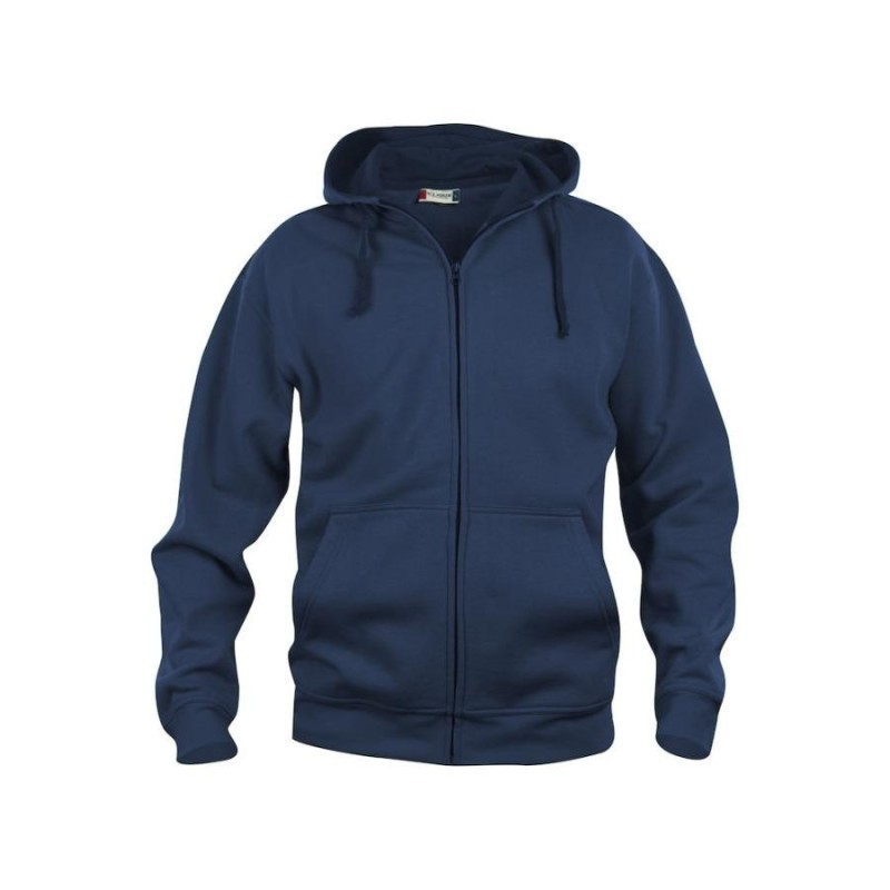 Chaqueta basica hoody clique 021034